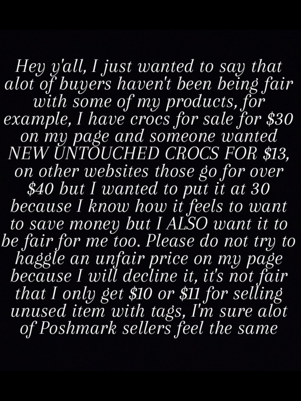 Please Read